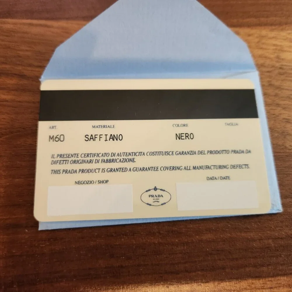 Authentic Prada continental wallet crafted in black Tessuto nylon with signature - Picture 3 of 8